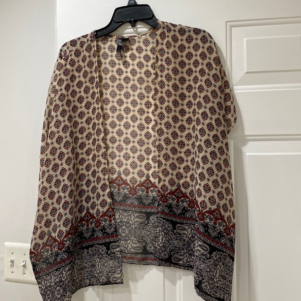 Coverup/wrap/kimono, size S.